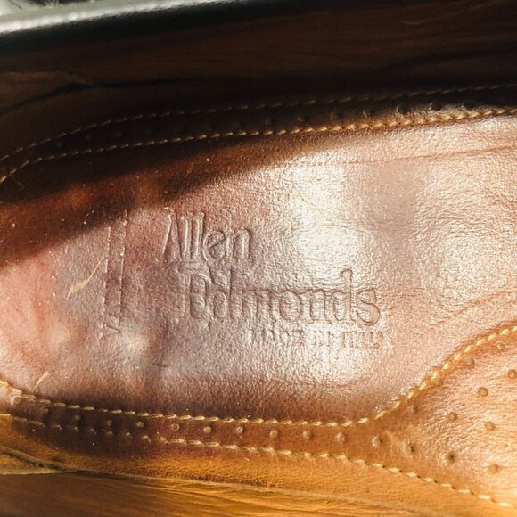 Allen Edmonds Black Slip On Tassel Loafers Comfort Shoes Men\'s 11.5D 49230 Italy main image 10